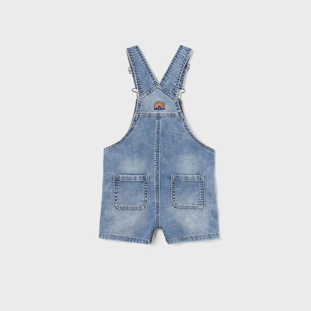 Peto corto soft denim tejano