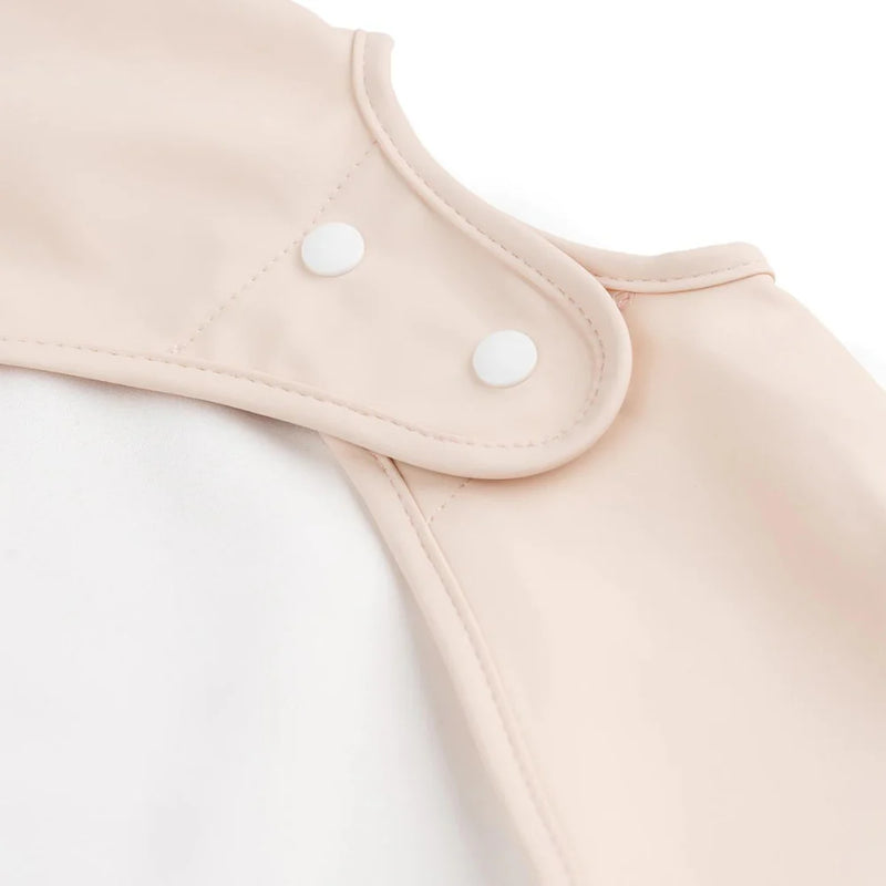 Babero grande con mangas y bolsillo Ozzo 6-18M Rosa