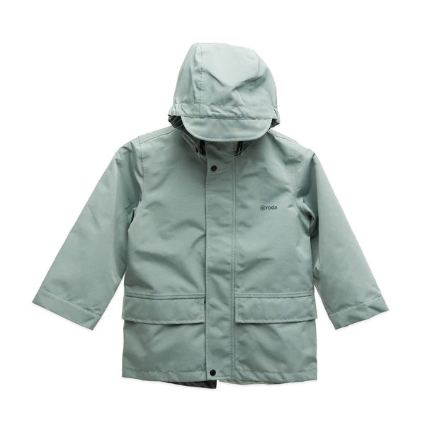 Impermeable Roda verde menta