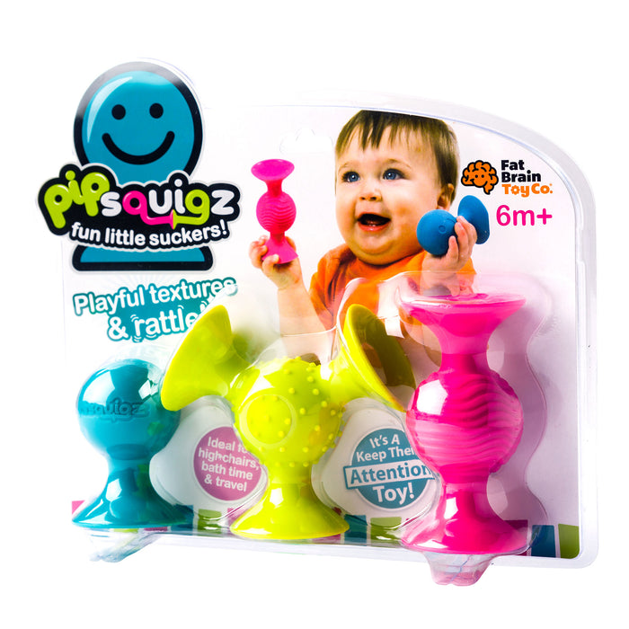 Pipsquigz, mordedores sonajeros sensoriales