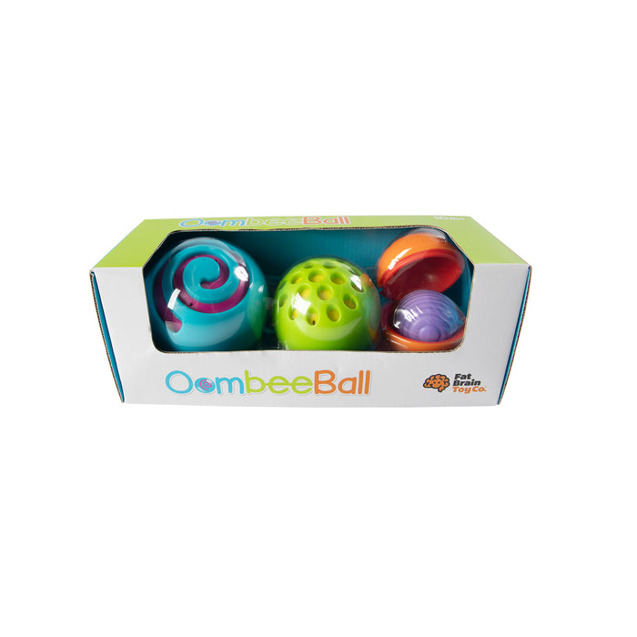 OOMBEEBALL, PELOTAS SENSORIALES ANIDABLES Y UNIDAS