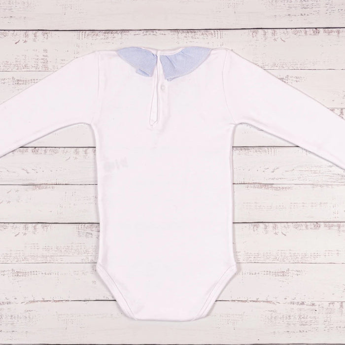 Body Niza Cuello Celeste