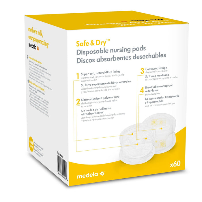 Absorbente de leche materna 60 Unidades